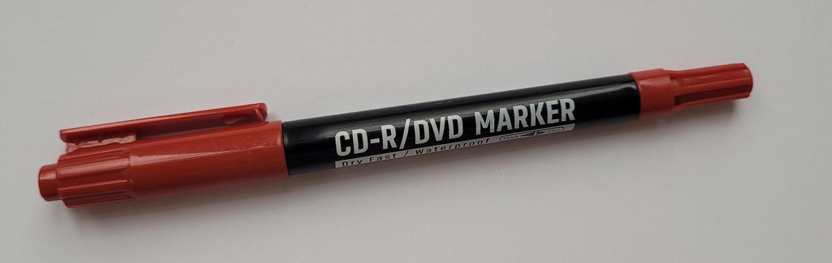 MARKER CD/DVD OF