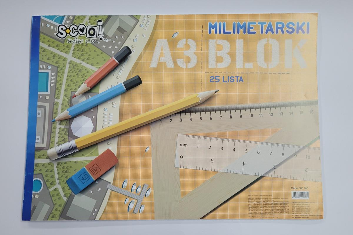 MILIMETARSKI BLOK A/3