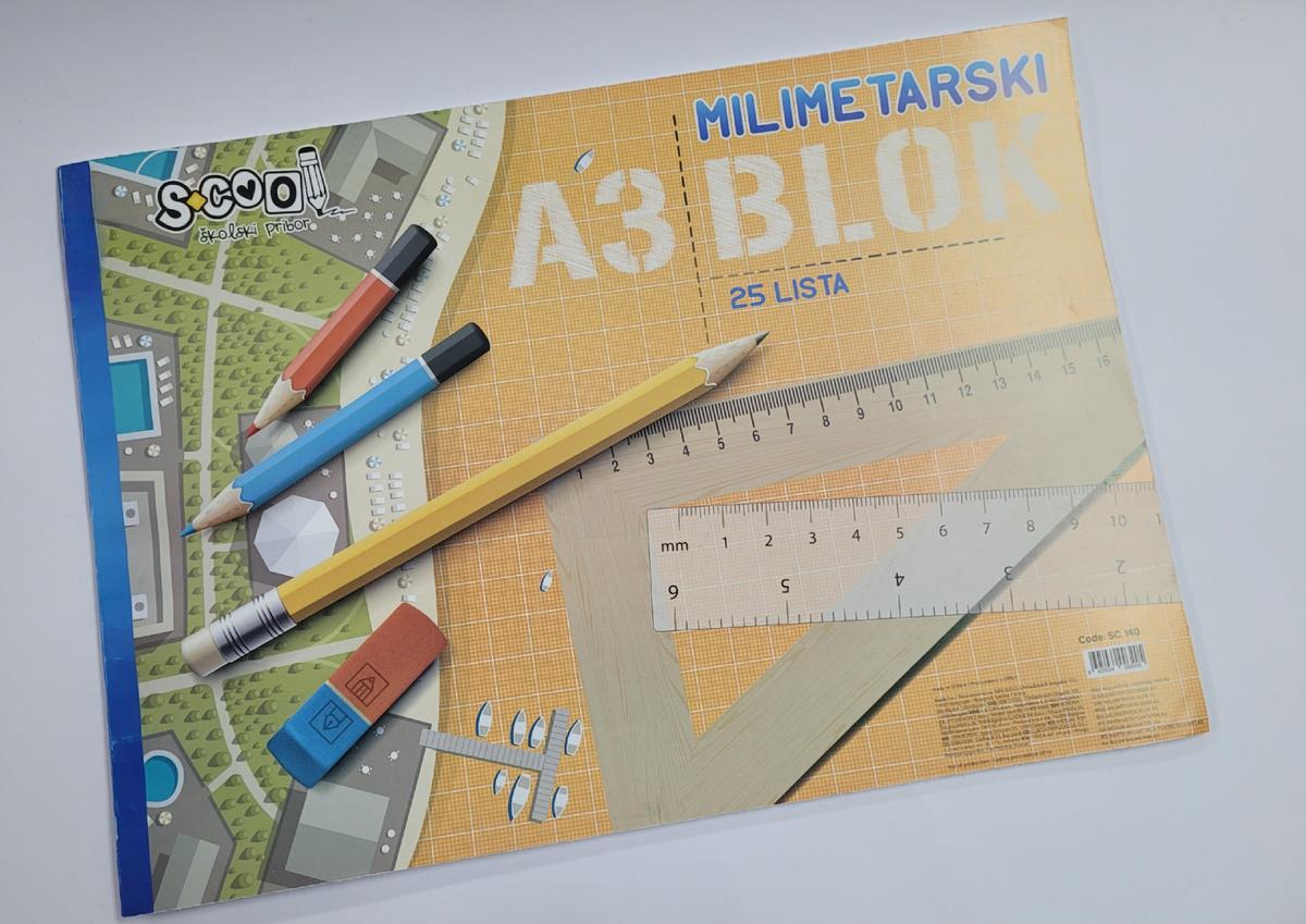 MILIMETARSKI BLOK A/3