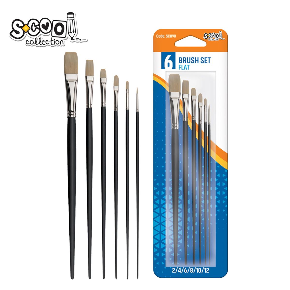 SET ČETKICA 1/6