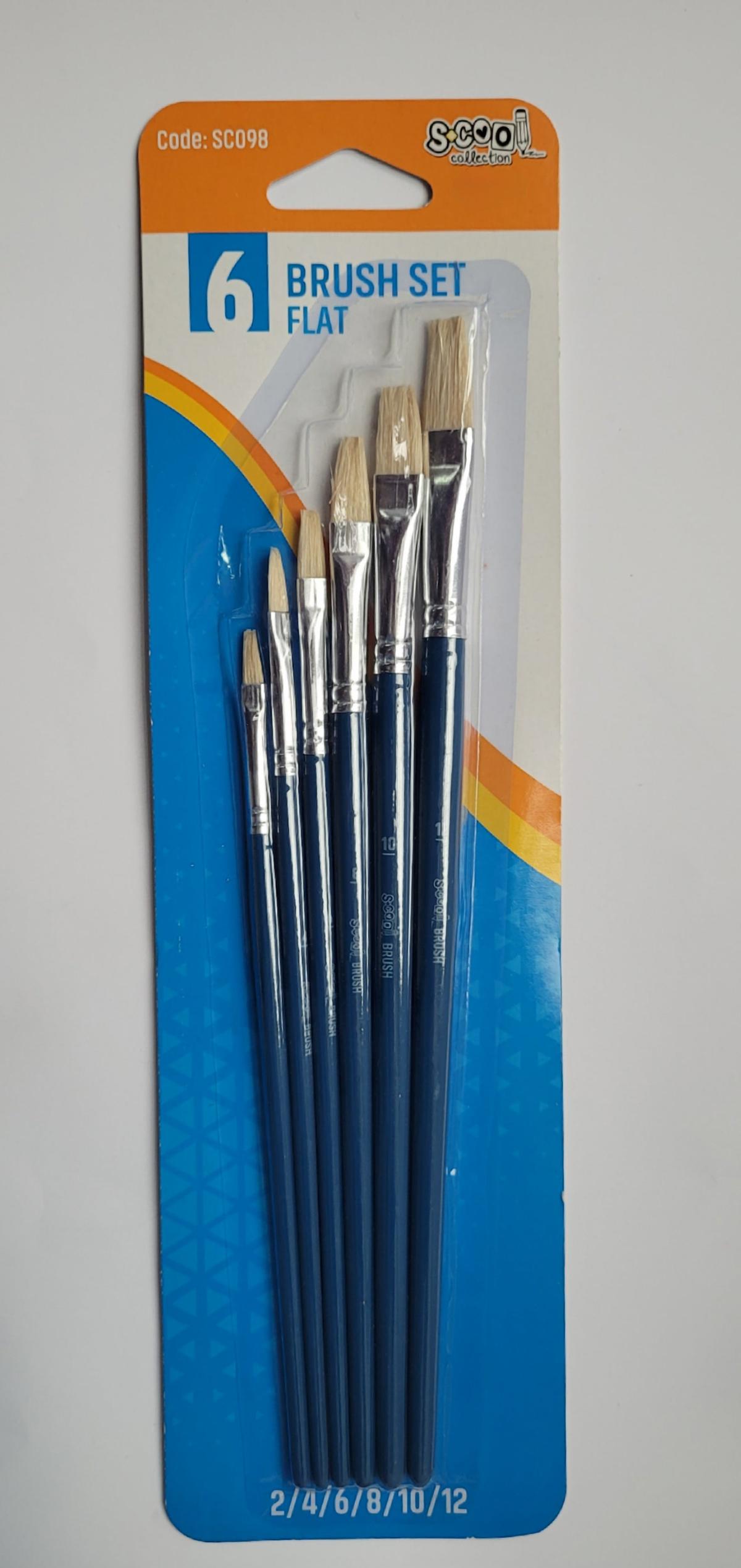 SET ČETKICA 1/6