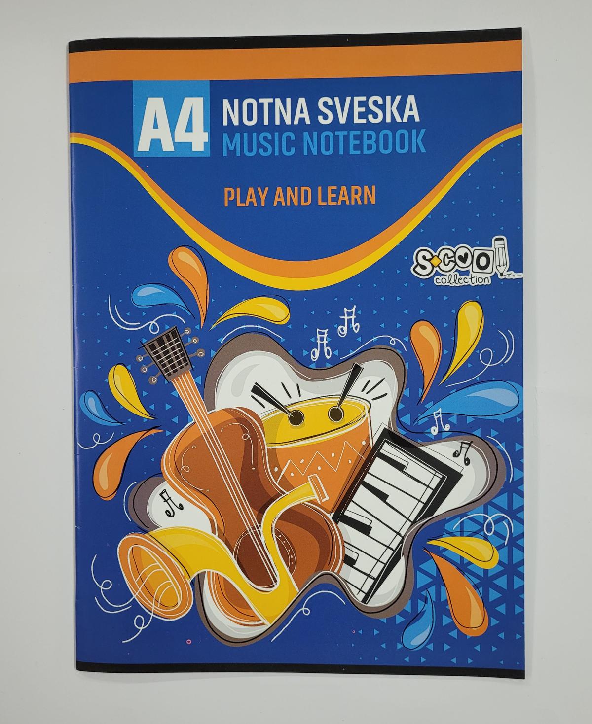 NOTNA SVESKA A/4