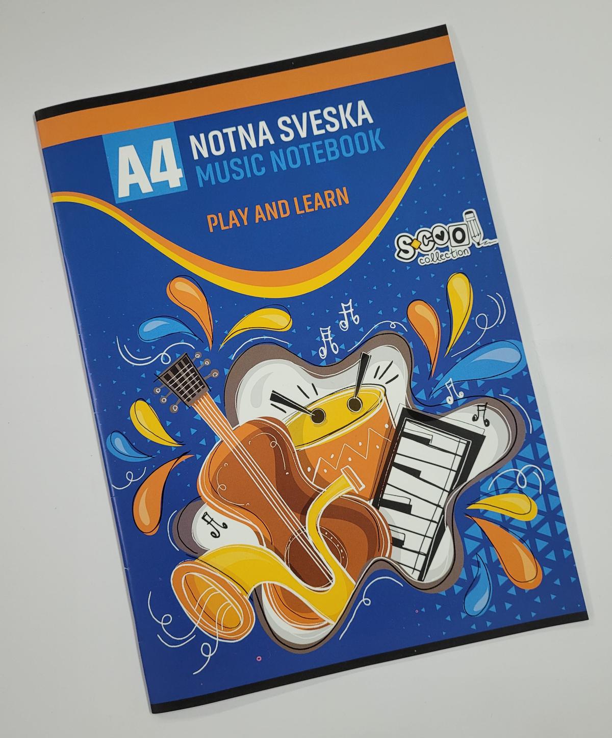 NOTNA SVESKA A/4