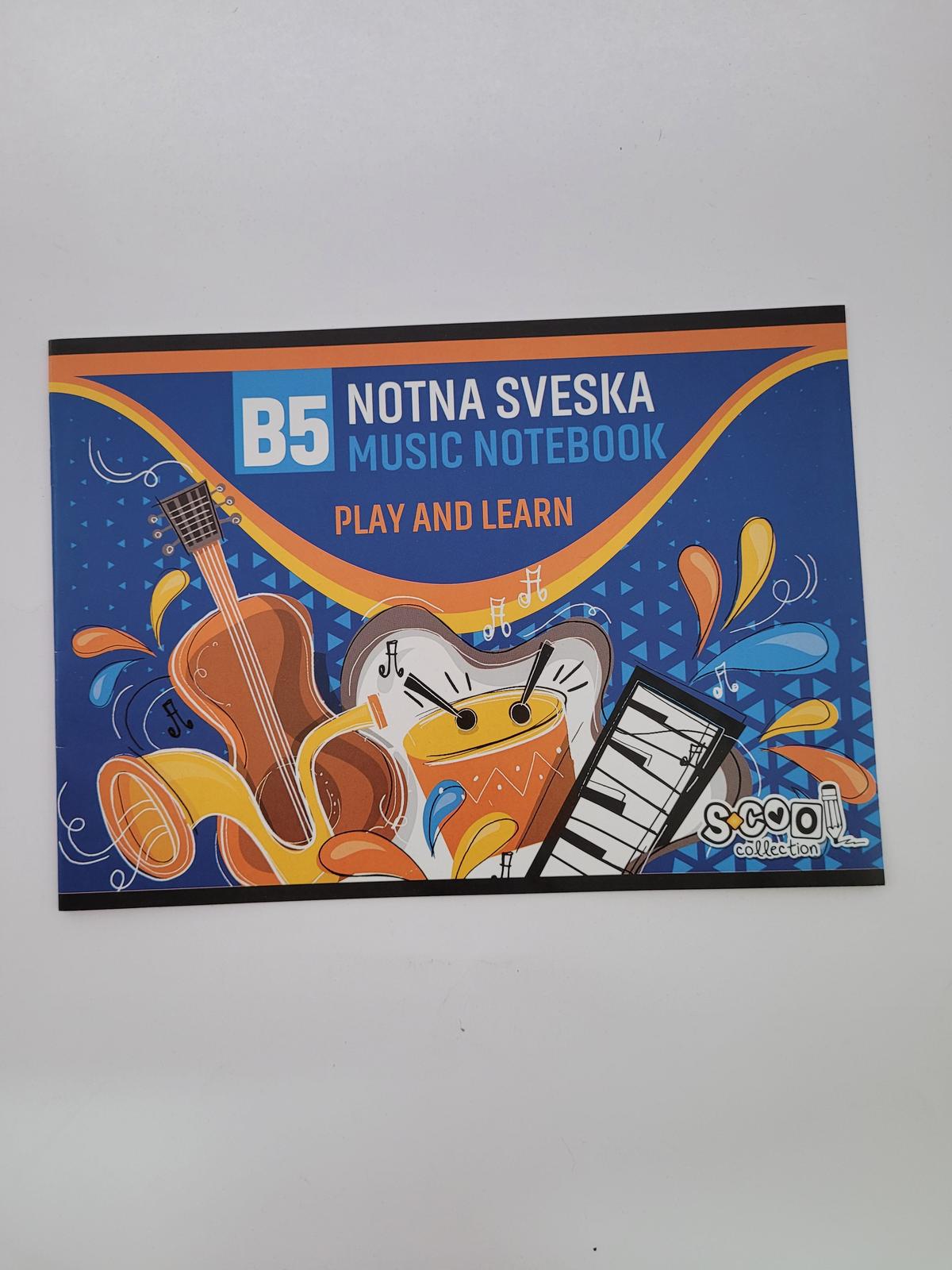 NOTNA SVESKA B/5
