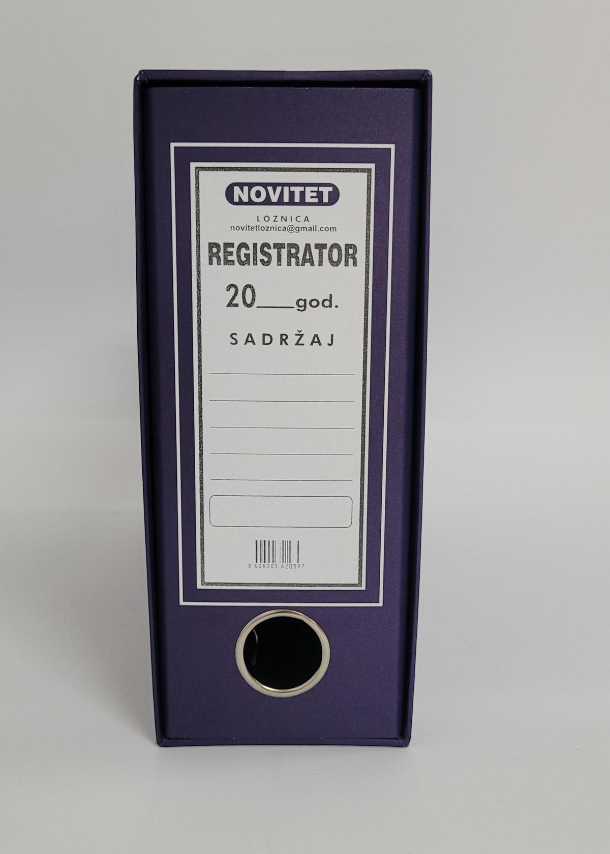 REGISTRATOR A/5 N