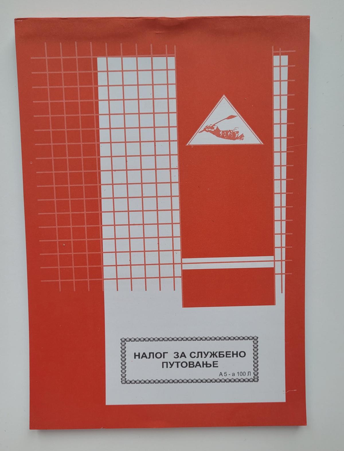 NALOG ZA SL PUTOVANJE